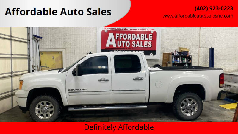 2011 GMC Sierra 2500HD for sale at Affordable Auto Sales in Humphrey NE