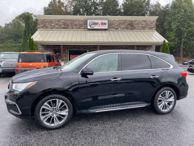 2017 Acura MDX for sale at Driven Pre-Owned in Lenoir, NC