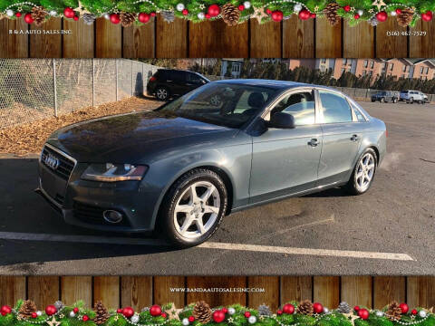 2009 Audi A4 for sale at B & A Auto Sales Inc. in Jamaica NY