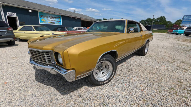 1972 Chevrolet Monte Carlo for sale at FWW WHOLESALE in Carrollton OH