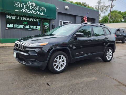 2015 Jeep Cherokee for sale at Sinnissippi Motors in Rockford IL