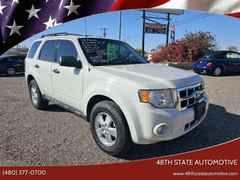 2011 Ford Escape for sale at 48TH STATE AUTOMOTIVE in Mesa AZ