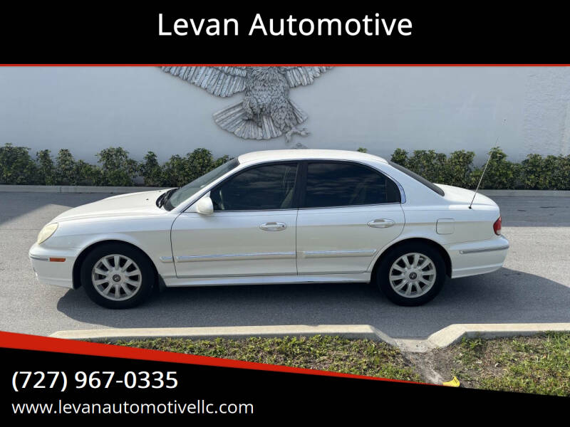 2002 Hyundai Sonata for sale at Levan Automotive in Largo FL