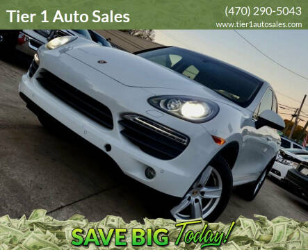 2012 Porsche Cayenne for sale at Tier 1 Auto Sales in Gainesville GA