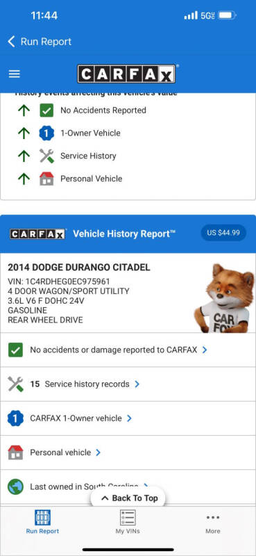 2014 Dodge Durango Citadel