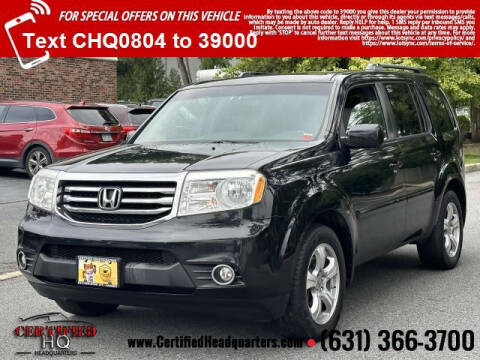 2013 Honda Pilot for sale at CERTIFIED HEADQUARTERS in Saint James NY