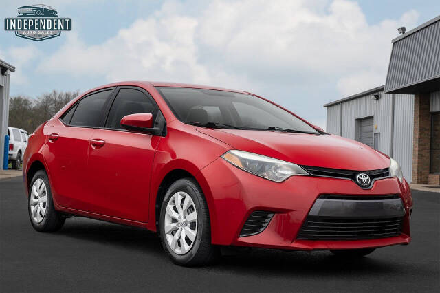 2015 Toyota Corolla for sale at Independent Auto Sales in Troy, OH