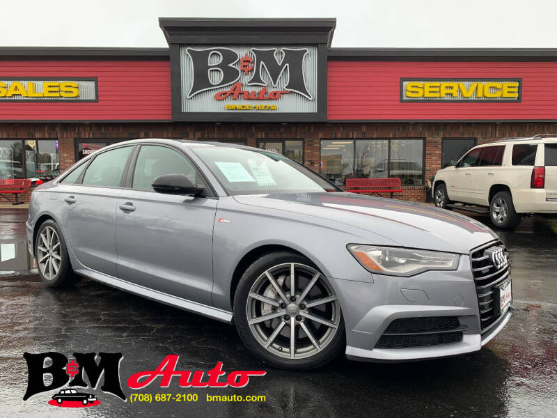 2018 Audi A6 for sale at B & M Auto Sales Inc. in Oak Forest IL
