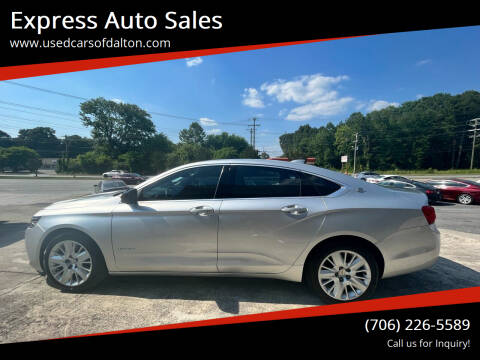 2016 Chevrolet Impala for sale at Express Auto Sales in Dalton GA