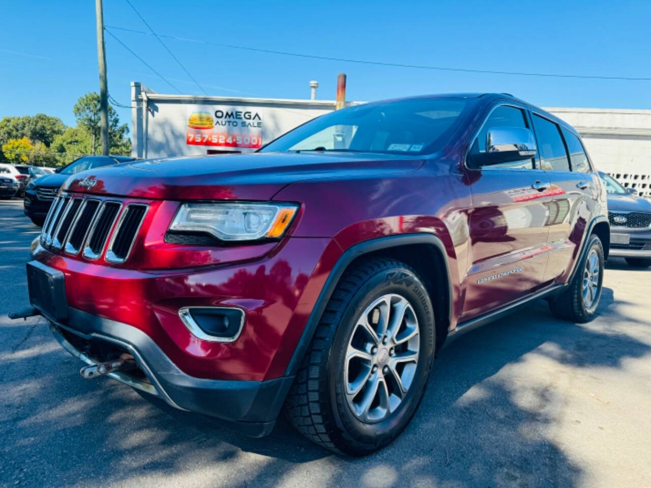 2015 Jeep Grand Cherokee for sale at Omega Auto Sales in Chesapeake, VA