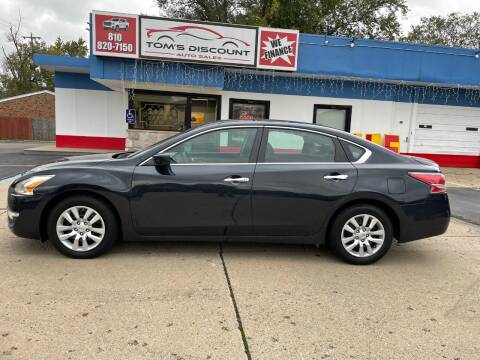 2015 Nissan Altima for sale at Tom's Discount Auto Sales in Flint MI