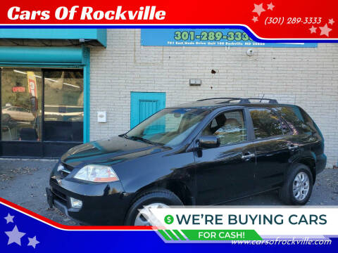 2003 Acura MDX for sale at Cars Of Rockville in Rockville MD