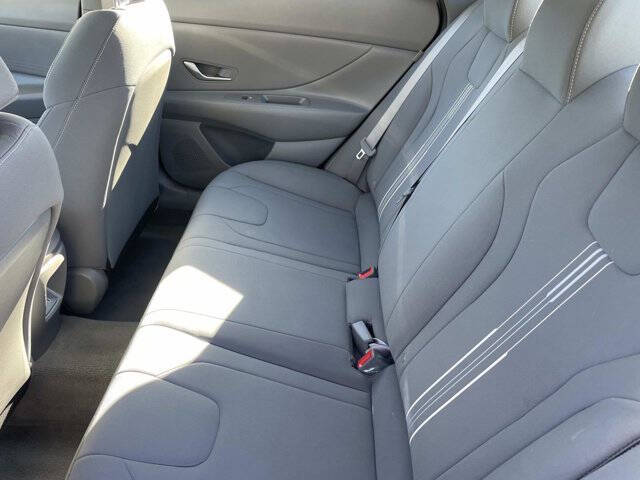 2024 Hyundai Elantra Hybrid Blue