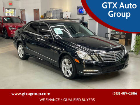 2012 Mercedes-Benz E-Class for sale at GTX Auto Group in West Chester OH