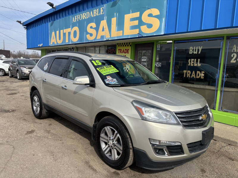 2015 Chevrolet Traverse for sale at Affordable Auto Sales of Michigan in Pontiac MI