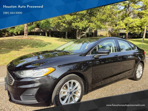 2019 Ford Fusion for sale at Houston Auto Preowned in Houston TX