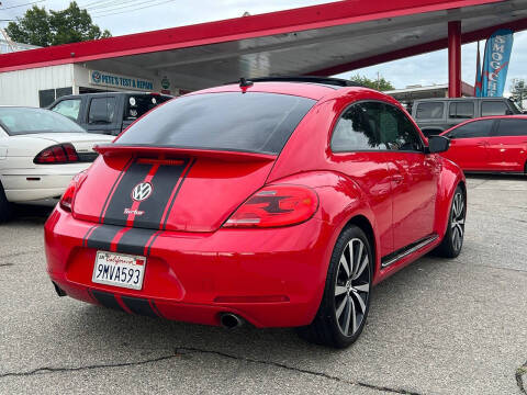 2012 Volkswagen Beetle Black Turbo PZEV