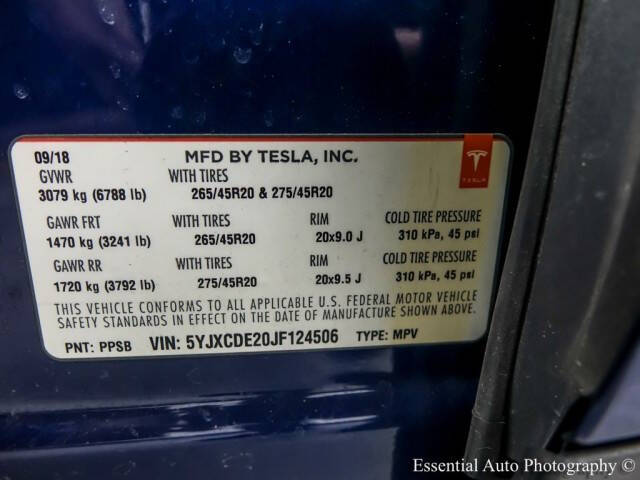 2018 Tesla Model X 100D