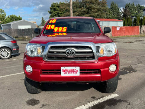2010 Toyota Tacoma for sale at Low Price Auto and Truck Sales, LLC in Salem OR