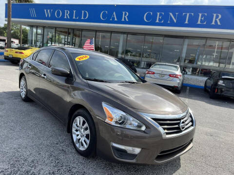 2014 Nissan Altima for sale at WORLD CAR CENTER & FINANCING LLC in Kissimmee FL