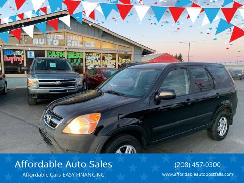 2004 Honda CR-V for sale at Affordable Auto Sales in Post Falls ID
