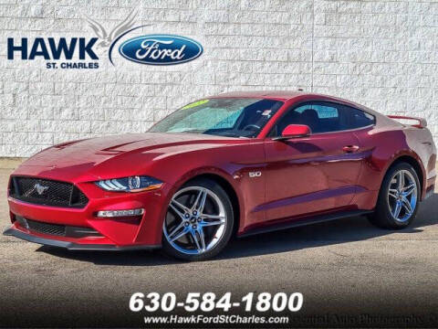 2022 Ford Mustang for sale at Hawk Ford of St. Charles in Saint Charles IL