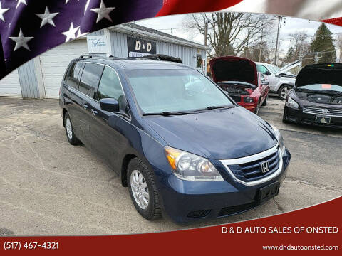 2010 Honda Odyssey for sale at D & D Auto Sales Of Onsted in Onsted MI