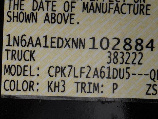 2022 Nissan Titan Platinum Reserve