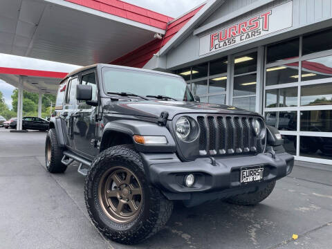 2018 Jeep Wrangler Unlimited for sale at Furrst Class Cars LLC  - Independence Blvd. in Charlotte NC