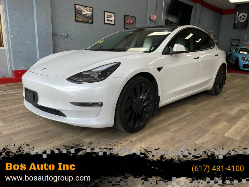 2022 Tesla Model 3 for sale at Bos Auto Inc in Quincy MA