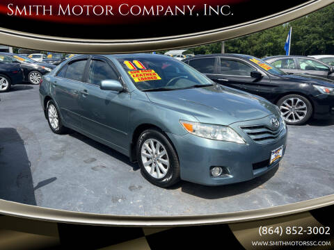 2011 Toyota Camry for sale at Smith Motor Company, Inc. in Mc Cormick SC