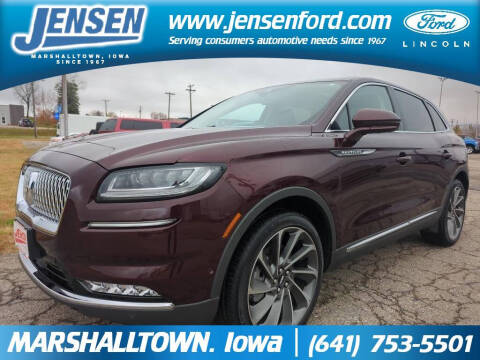 2022 Lincoln Nautilus for sale at JENSEN FORD LINCOLN MERCURY in Marshalltown IA