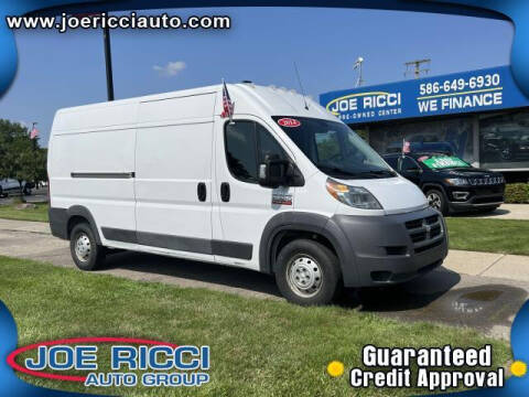 2014 RAM ProMaster for sale at Bankruptcy Auto Loans Now in Madison Heights MI