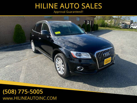 2015 Audi Q5 for sale at HILINE AUTO SALES in Hyannis MA