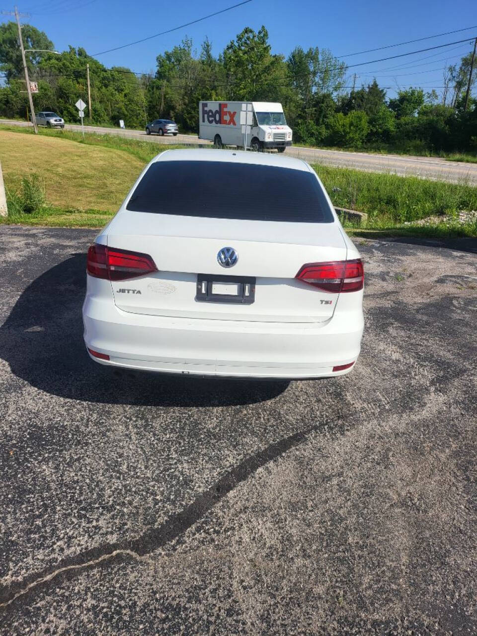 White 2016 Volkswagen Jetta 1.4T S 4