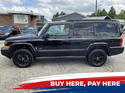 2008 Jeep Commander for sale at Autocom, LLC in Clayton NC