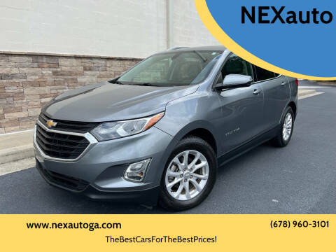 2018 Chevrolet Equinox for sale at NEXauto in Flowery Branch GA