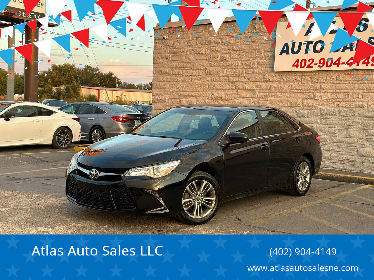 2016 Toyota Camry for sale at Atlas Auto Sales LLC in Lincoln, NE