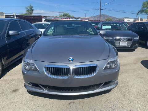 2008 BMW 6 Series for sale at GRAND AUTO SALES - CALL or TEXT us at 619-503-3657 in Spring Valley CA