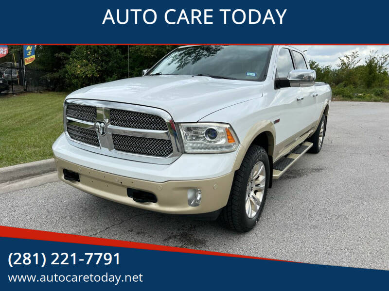 2014 RAM Ram Pickup 1500 for sale at AUTO CARE TODAY in Spring TX
