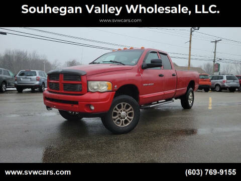 2004 Dodge Ram 3500 for sale at Souhegan Valley Wholesale, LLC. in Derry NH