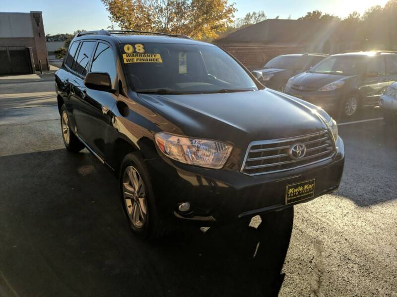 2008 Toyota Highlander for sale at Kwik Auto Sales in Kansas City MO