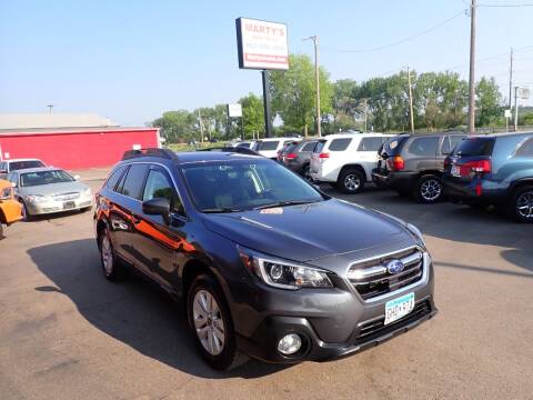 2018 Subaru Outback for sale at Marty's Auto Sales in Savage MN