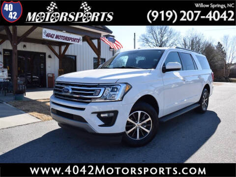 2019 Ford Expedition MAX for sale at 4042 Motorsports in Willow Spring NC