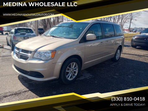 2016 Dodge Grand Caravan for sale at MEDINA WHOLESALE LLC in Wadsworth OH