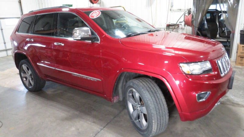 Used 2014 Jeep Grand Cherokee Overland with VIN 1C4RJFCG3EC502832 for sale in Pierre, SD