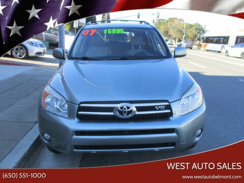 2007 Toyota RAV4 for sale at West Auto Sales in Belmont CA