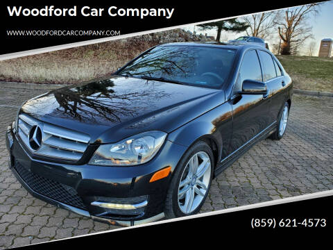 2013 Mercedes-Benz C-Class for sale at Woodford Car Company in Versailles KY