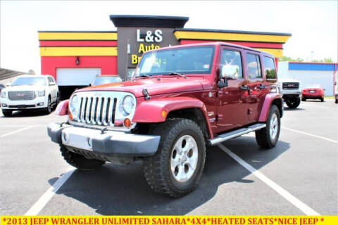 2013 Jeep Wrangler Unlimited for sale at L & S AUTO BROKERS in Fredericksburg VA