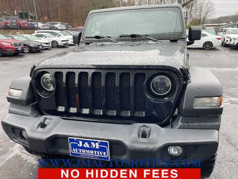 2020 Jeep Wrangler Unlimited for sale at J & M Automotive in Naugatuck CT
